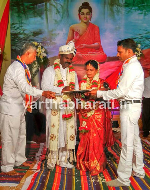 ದಾಪಂತ್ಯ ಜೀವನಕ್ಕೆ ಕಾಲಿರಿಸಿದ ರವೀಂದ್ರ- ಕುಶಲಾ ಜೋಡಿ